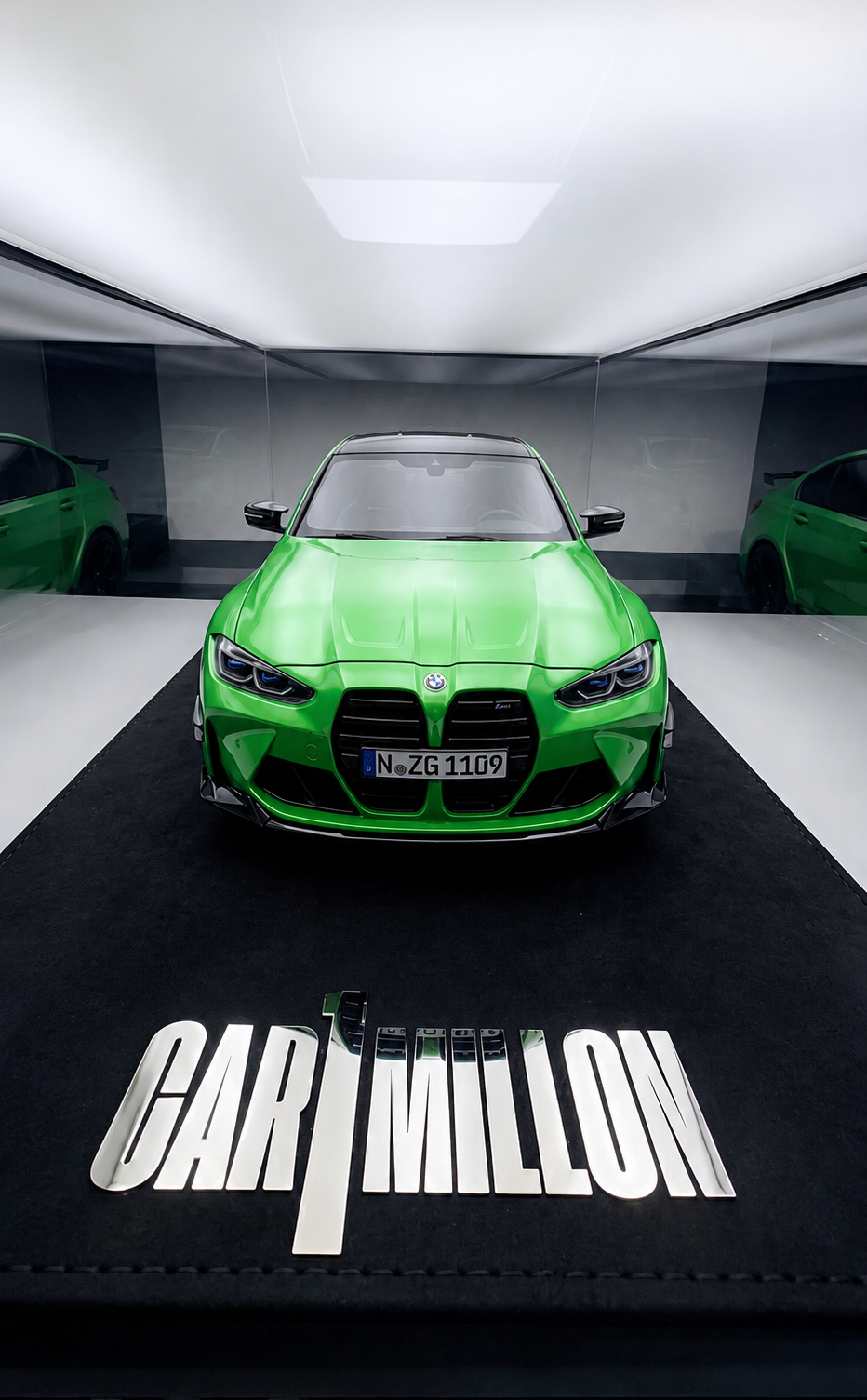 Selected Car1Millon logo color reference