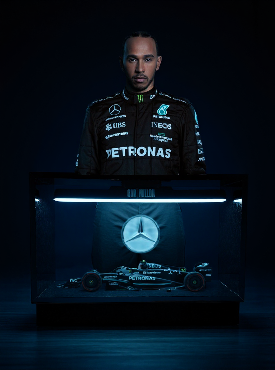 MERCEDES-AMG W14 3rd Place British GP 2023 L. Hamilton
